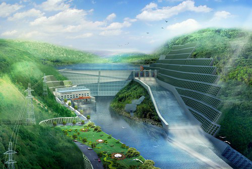 广汉老挝南塔河1号水电站项目